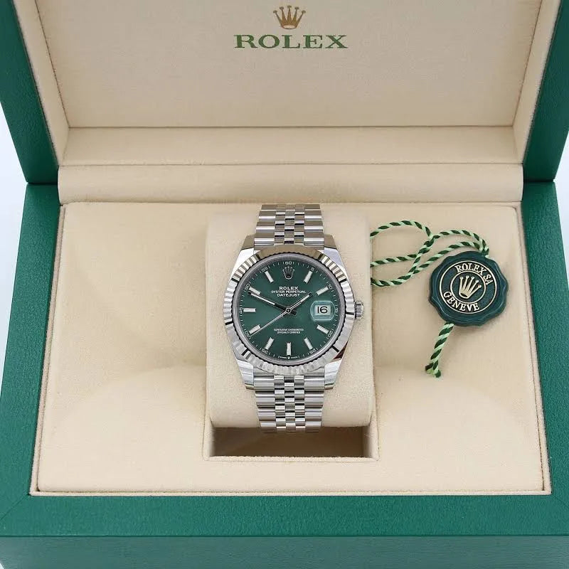 Rolex Datejust 41 – Green Dial