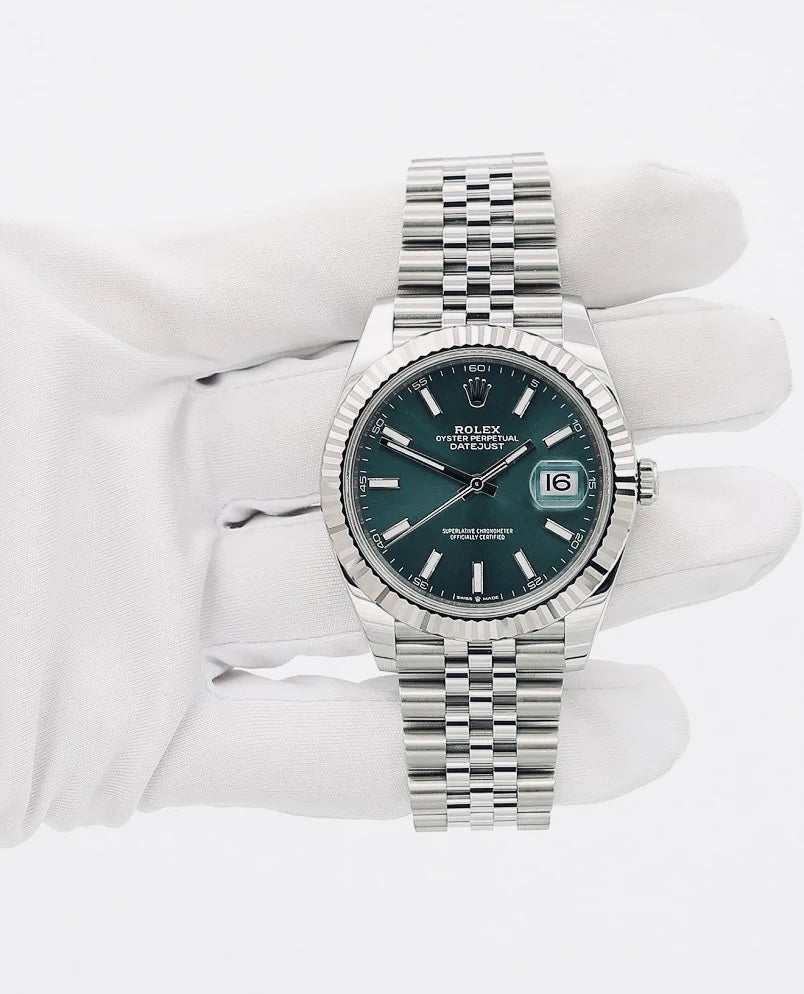 Rolex Datejust 41 – Green Dial
